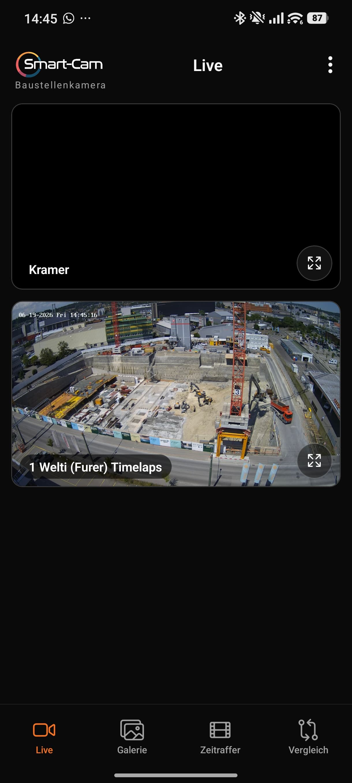 Smart-Cam app screenshot 1